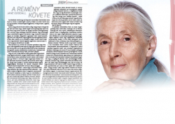 JANE GOODALL, A REMÉNY KÖVETE